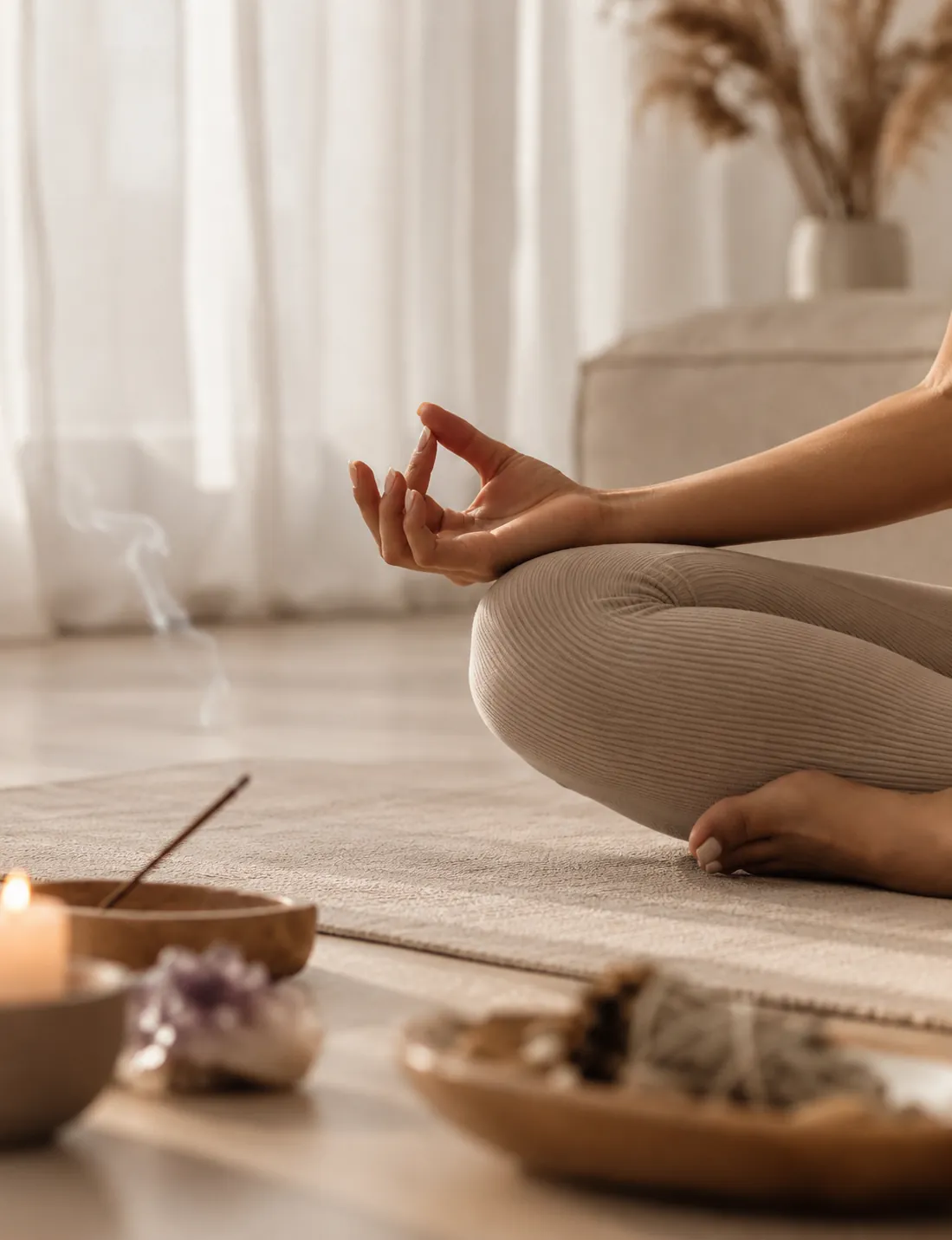 Moment de méditation et de détente, kinésiologie et gestion du stress